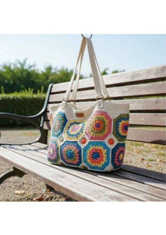 Knitted Shoulder Bag for Women