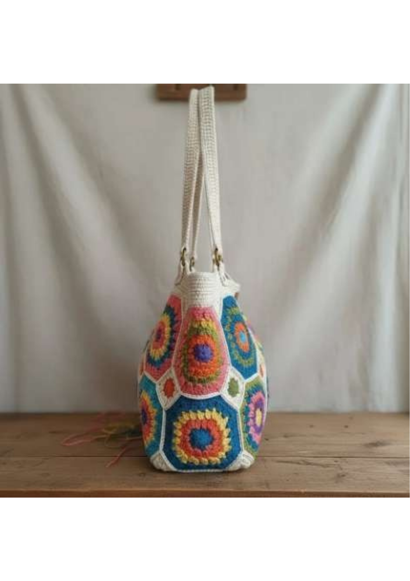 Knitted Shoulder Bag for Women