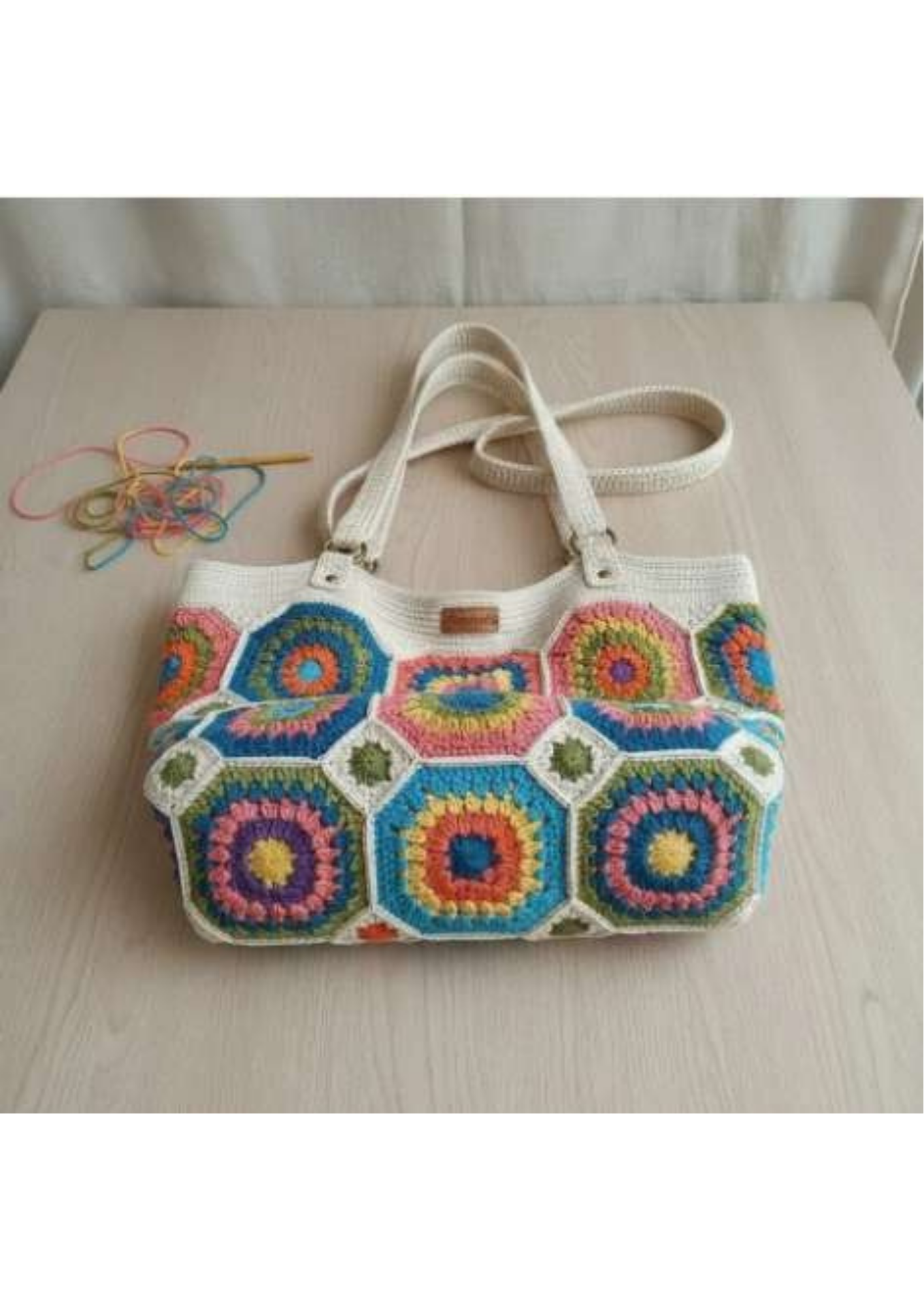 Knitted Shoulder Bag for Women
