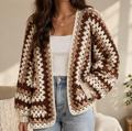 The Cocoa Granny Cardigan (Handmade Crochet Oversized Cardigan) – Cocoa Granny Cardigan In Pakistan