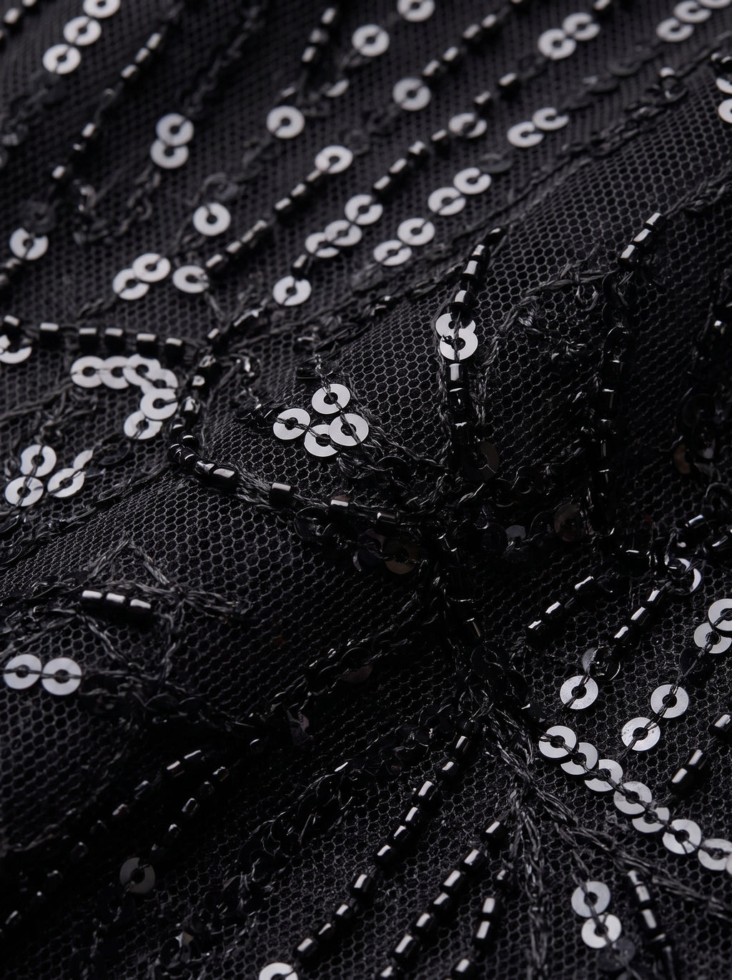 The Midnight Starburst Column Gown