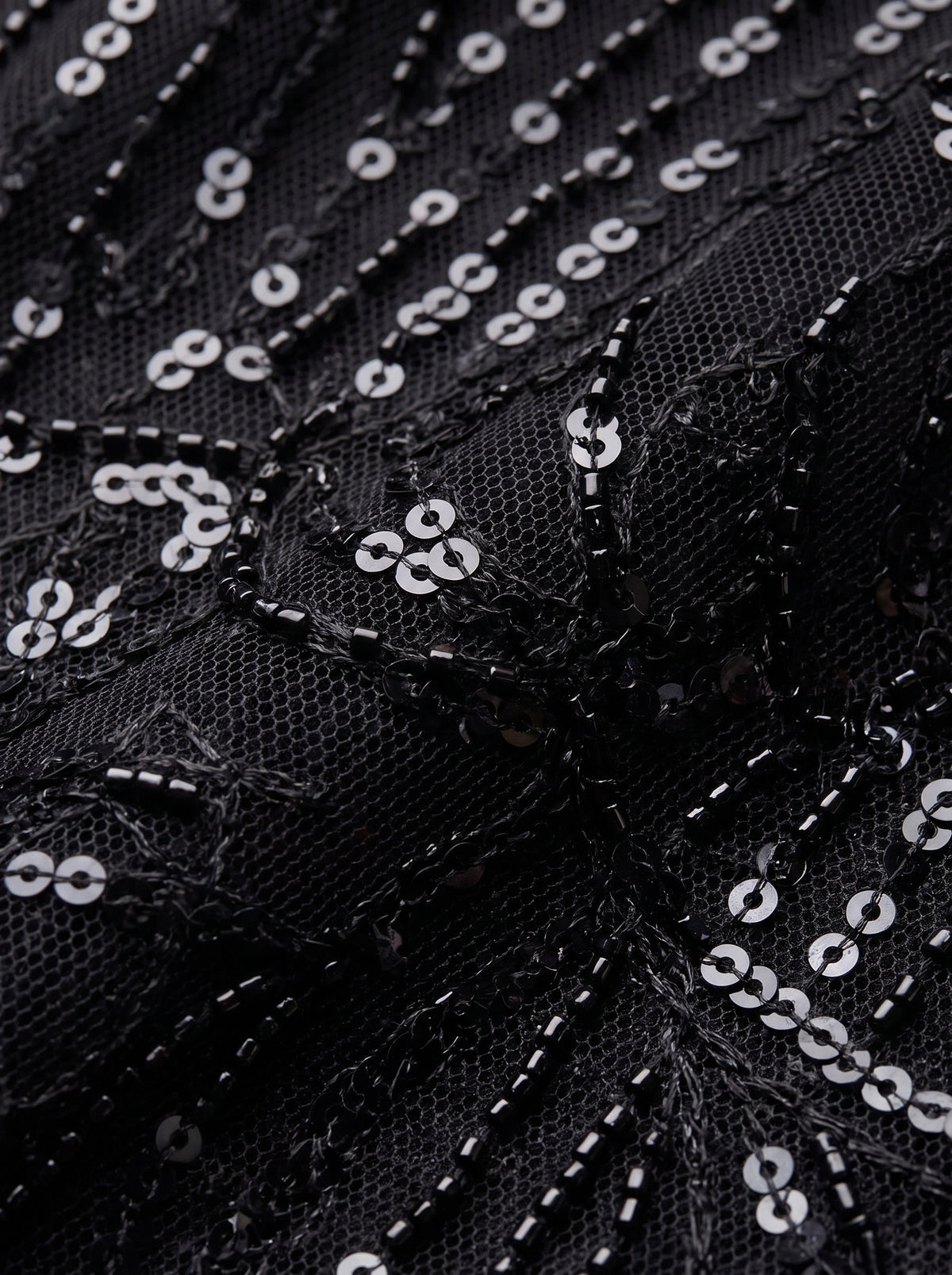 The Midnight Starburst Column Gown