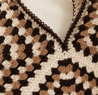 The Mocha Mosaic Tote (Handmade Crochet Granny Square Bag) – Mocha Mosaic Tote In Pakistan