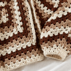 The Cocoa Granny Cardigan (Handmade Crochet Oversized Cardigan) – Cocoa Granny Cardigan In Pakistan