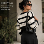 The Ivory Stripe Cardigan (Handmade Crochet Cropped Cardigan) – Ivory Stripe Cardigan In Pakistan