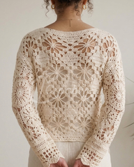 Ivery Lace Crochet Top