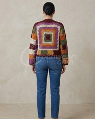 Mesh Sweater Top