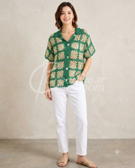 The Solene Crochet Shirt.