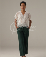 Moonlit Mesh Top