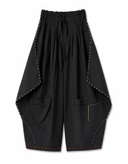 Black Drape Trouser