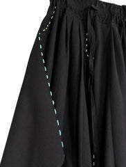 Black Drape Trouser