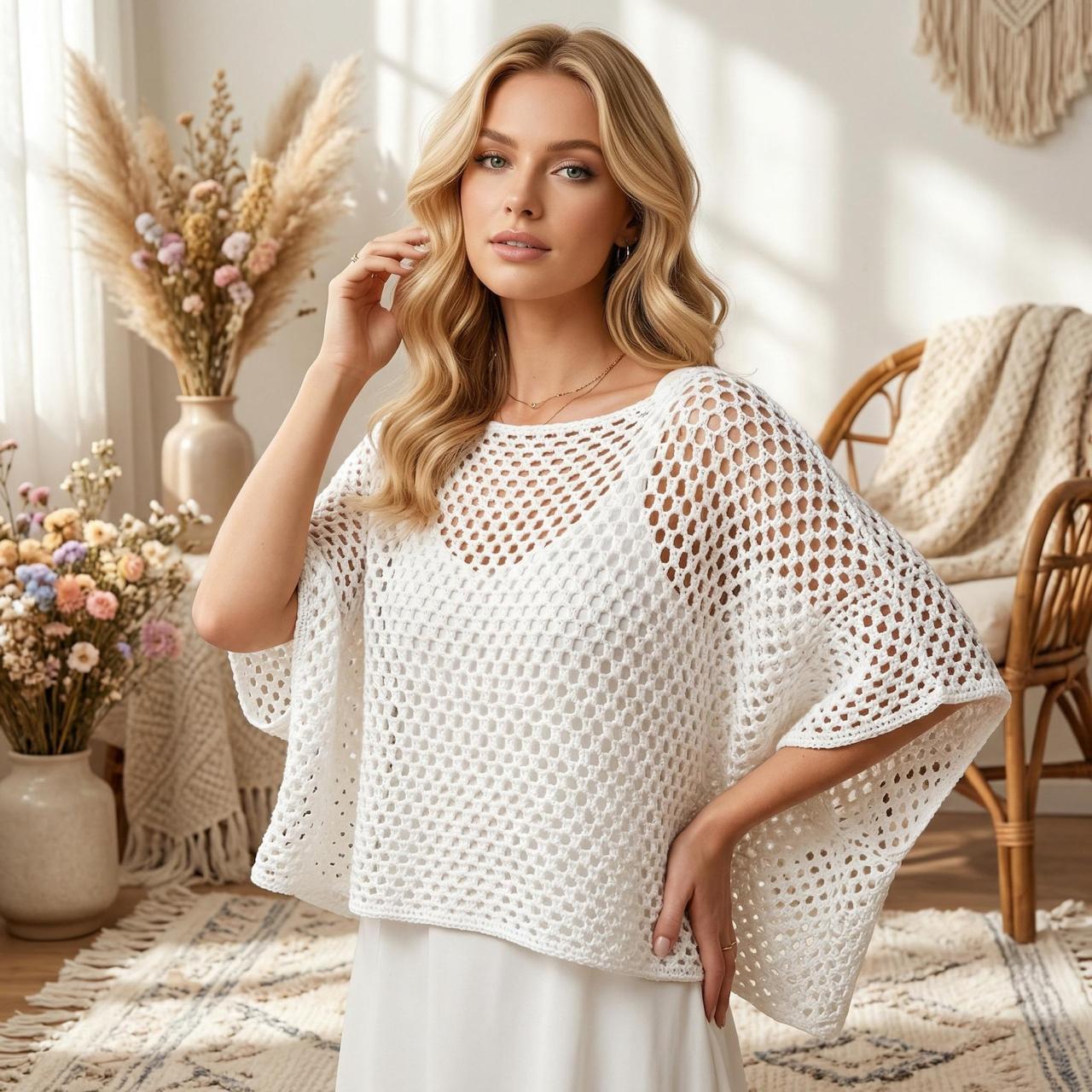 Ivory Breeze Cape Top